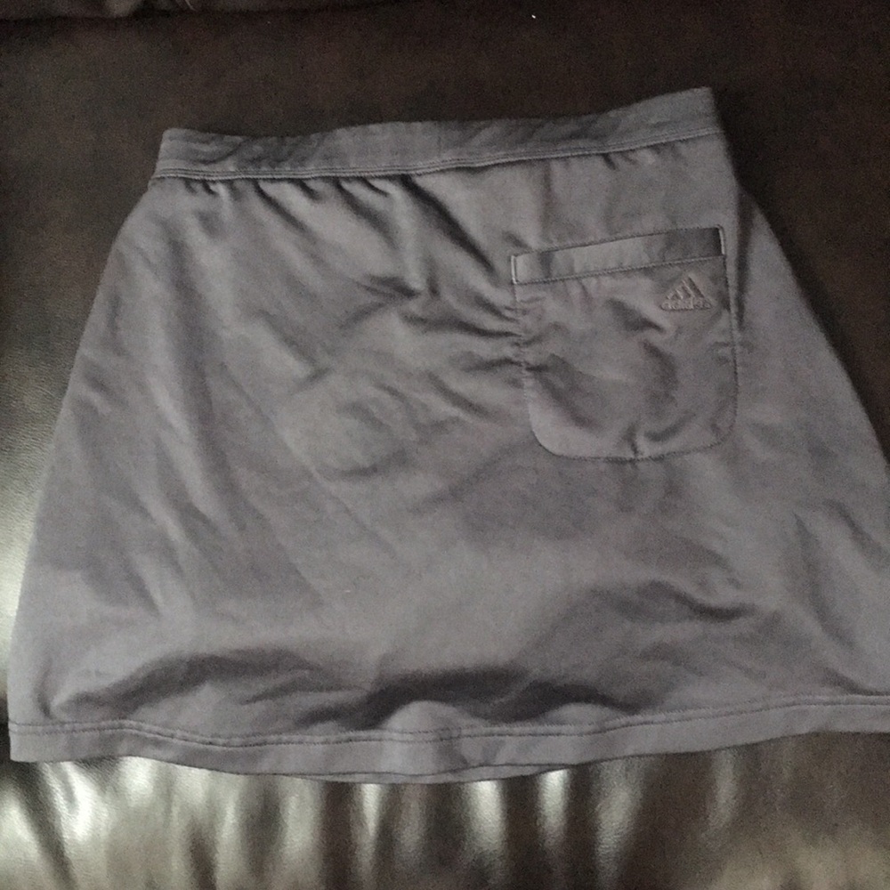 Adidas gray workout skirt